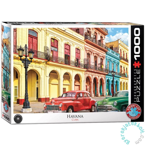 EuroGraphics 1000 db-os puzzle - La Havana, Cuba (6000-5516)