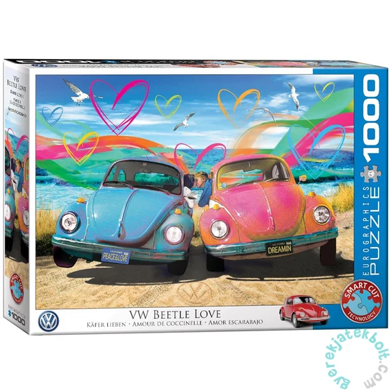 EuroGraphics 1000 db-os puzzle - VW Beetle Love (6000-5525)