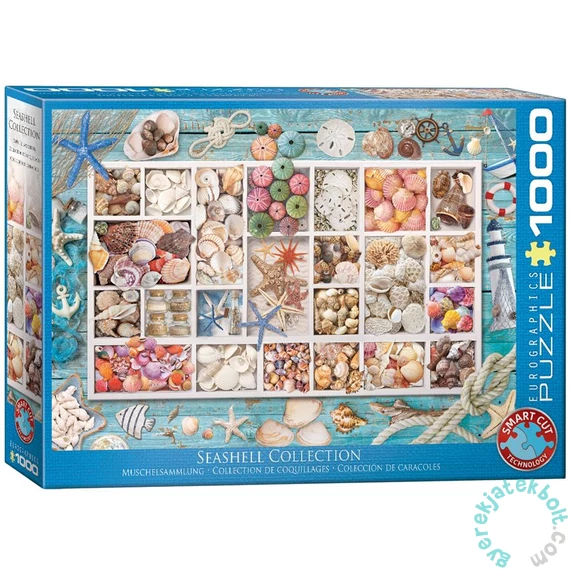EuroGraphics 1000 db-os puzzle - Laura's Seashell Collection (6000-5529)