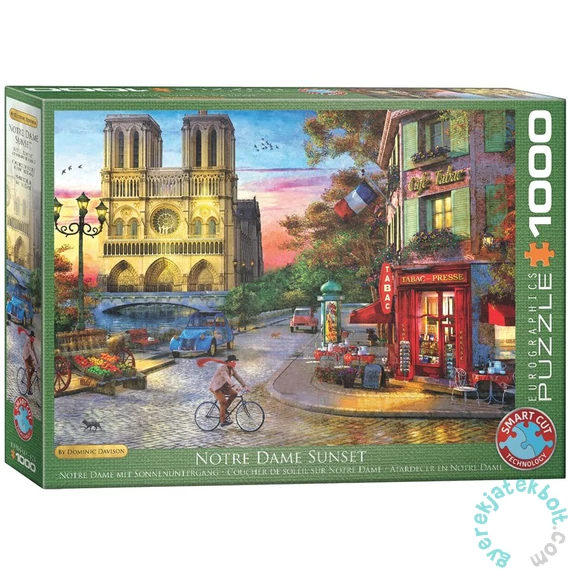 EuroGraphics 1000 db-os puzzle - Notre Dame, Dominic Davison (6000-5530)