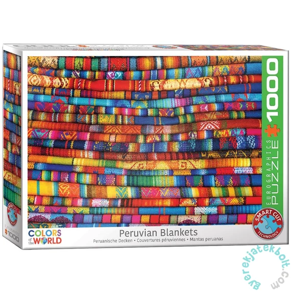 EuroGraphics 1000 db-os puzzle - Peruvian Blankets (6000-5535)