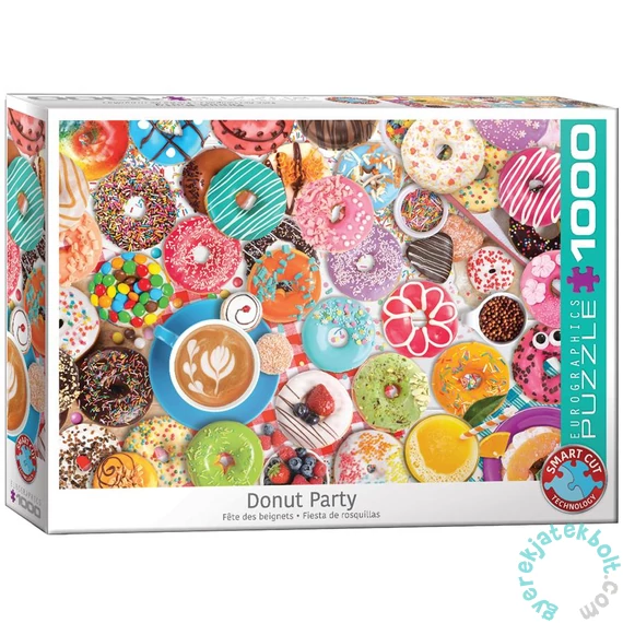 EuroGraphics 1000 db-os puzzle - Donut Party (6000-5602)