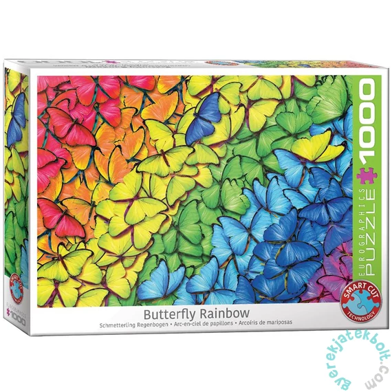 EuroGraphics 1000 db-os puzzle - Butterfly Rainbow (6000-5603)