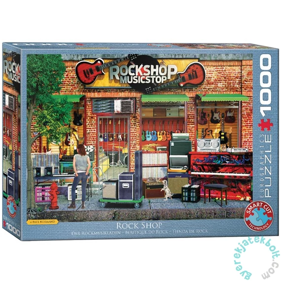 EuroGraphics 1000 db-os puzzle - Rock Shop (6000-5614)