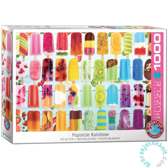 EuroGraphics 1000 db-os puzzle - Popsicle Rainbow (6000-5622)