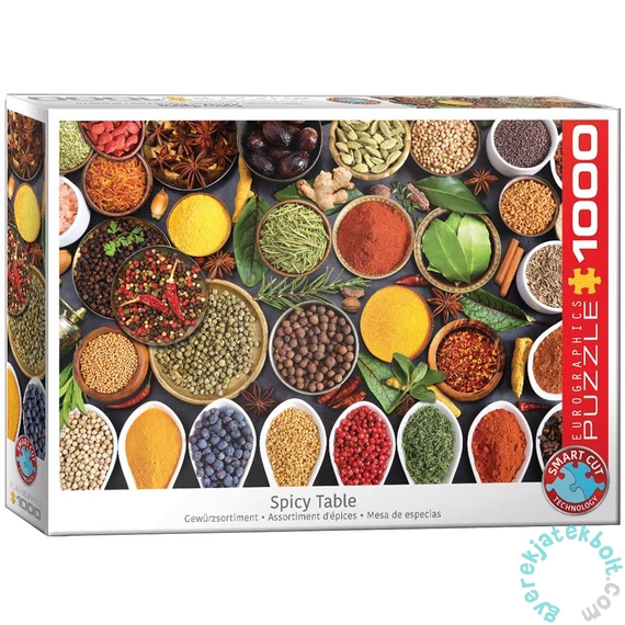 EuroGraphics 1000 db-os puzzle - Spicy Table (6000-5624)