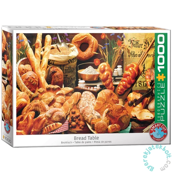 EuroGraphics 1000 db-os puzzle - Bread Table (6000-5626)