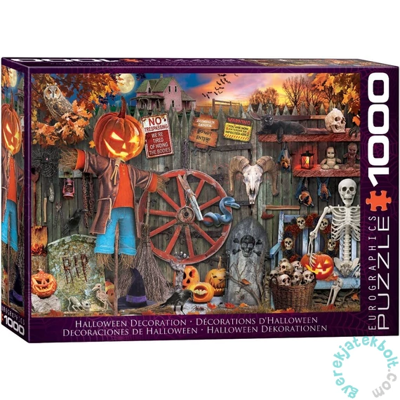 EuroGraphics 1000 db-os puzzle - Halloween Decorations (6000-5653)