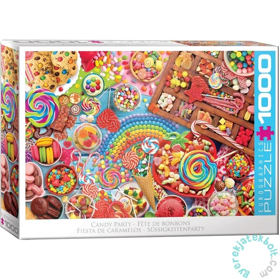 EuroGraphics 1000 db-os puzzle - Candy Party (6000-5701)