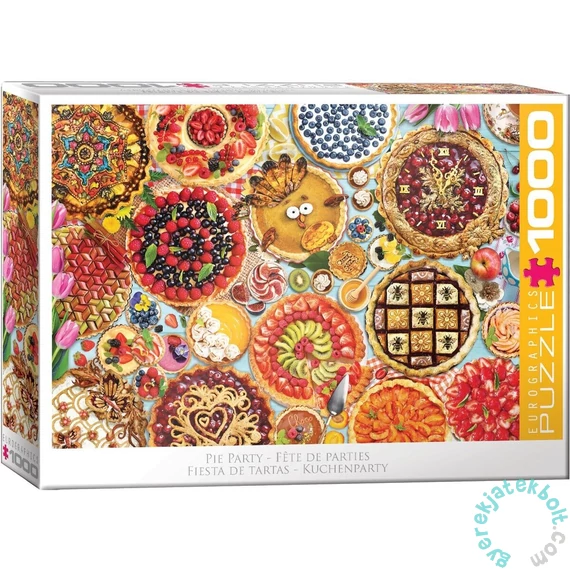 EuroGraphics 1000 db-os puzzle - Pies Table (6000-5702)
