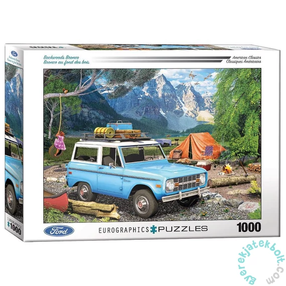 EuroGraphics 1000 db-os puzzle - Backwoods Bronco (6000-5797)