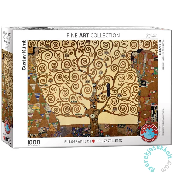 EuroGraphics 1000 db-os puzzle - Tree of Life, Klimt - Fine Art Collection (6000-6059)