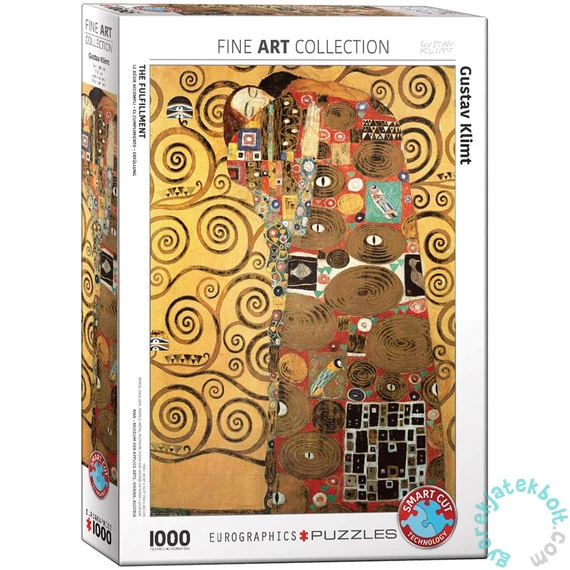 EuroGraphics 1000 db-os puzzle - The Fulfillment, Klimt - Fine Art Collection (6000-9961)