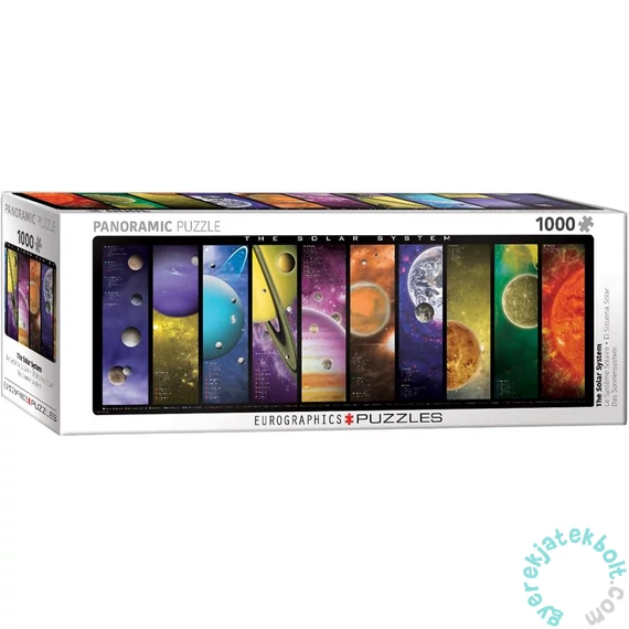 EuroGraphics 1000 db-os Panoráma puzzle - The Solar System (6010-0308)