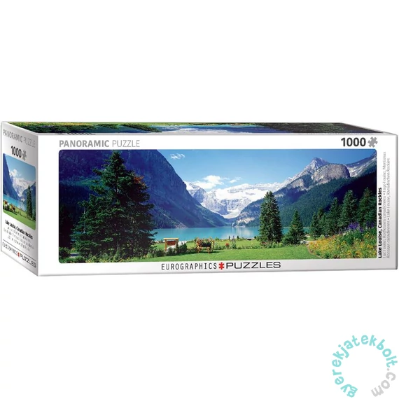 EuroGraphics 1000 db-os Panoráma puzzle - Lake Louise (6010-1456)