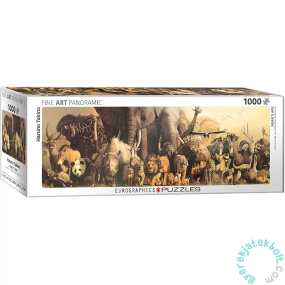 EuroGraphics 1000 db-os Panoráma puzzle - Noah's Ark , Haruo Takino (6010-4654)