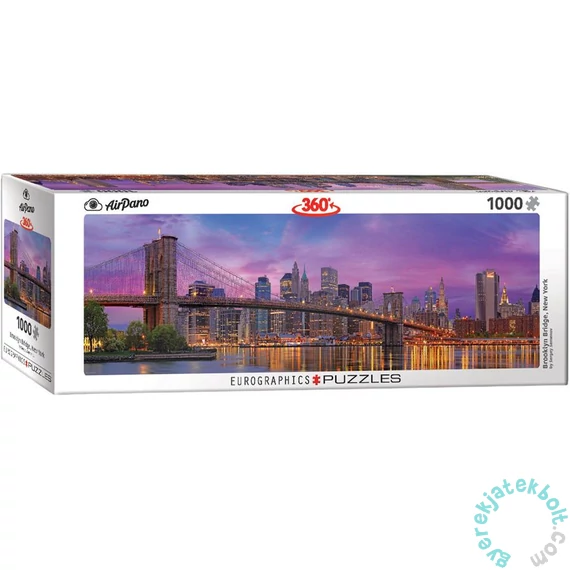 EuroGraphics 1000 db-os Panoráma puzzle - AirPano - New York City, USA (6010-5301)