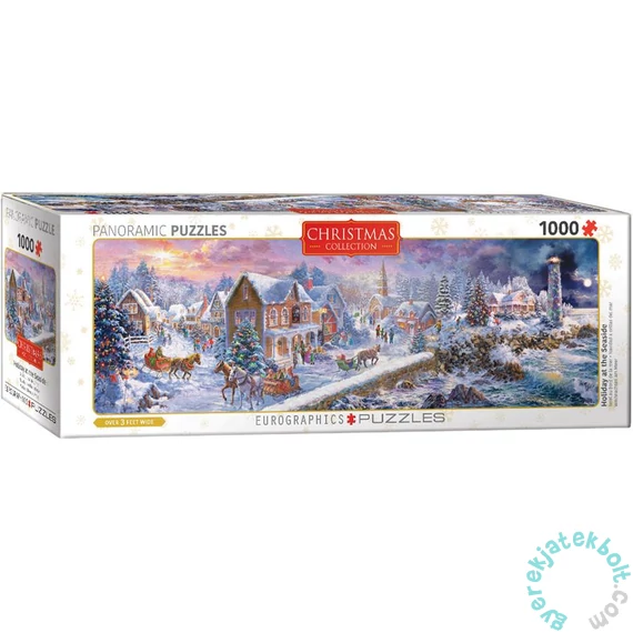 EuroGraphics 1000 db-os Panoráma puzzle - Holiday at the Seaside (6010-5318)