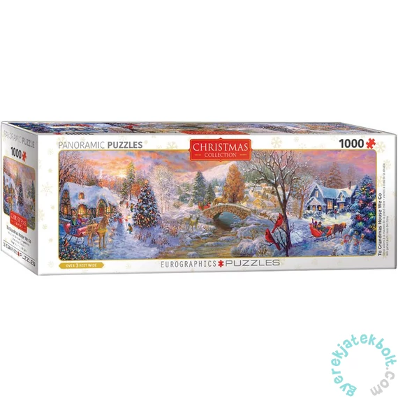 EuroGraphics 1000 db-os Panoráma puzzle - To Grandma's House We Go (6010-5331)