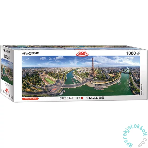 EuroGraphics 1000 db-os Panoráma puzzle - AirPano - Paris, France (6010-5373)