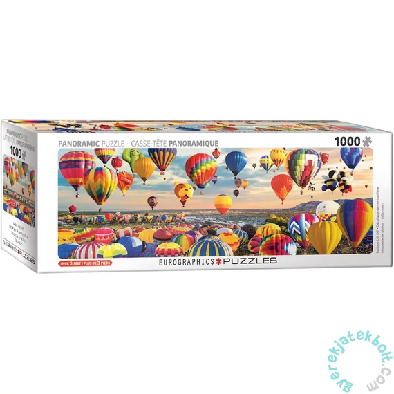 EuroGraphics 1000 db-os Panoráma puzzle - Balloon Lift off (6010-5923)