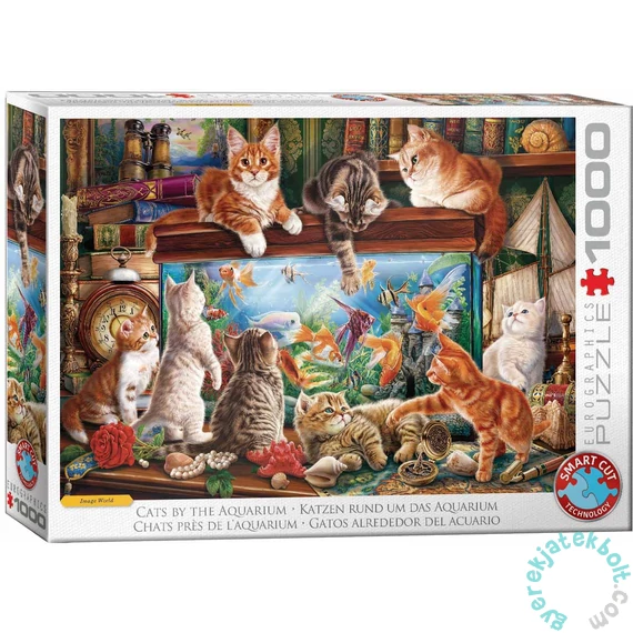 Eurographics 1000 db-os puzzle - Cats by Aquarium (6000-6138)