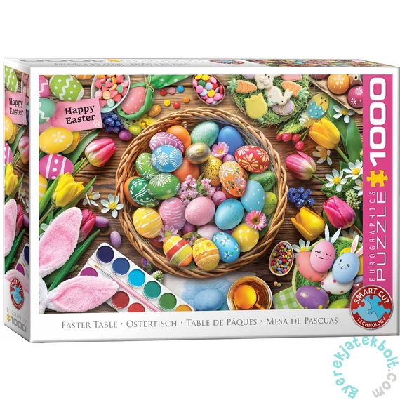 Eurographics 1000 db-os puzzle - Easter Table (6000-6053)