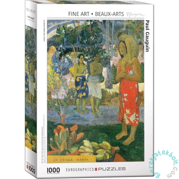 EuroGraphics 1000 db-os puzzle - Fine Art Collection - La Orana Maria (Hail Mary) by Gauguin (6000-0835)