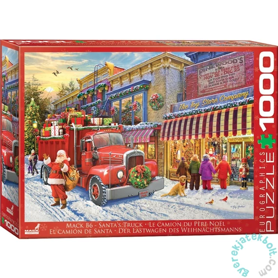 EuroGraphics 1000 db-os puzzle - Santa's Truck (6000-6120)