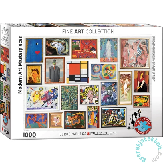 EuroGraphics 1000 db-os puzzle - Modern Fine Art Masterpieces (6000-6178)