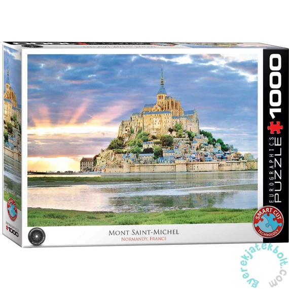 Eurographics 1000 db-os puzzle - Mont St. Michel, France (6000-6174)