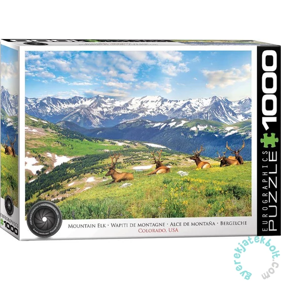 EuroGraphics 1000 db-os puzzle - Mountain Elks (6000-5705)