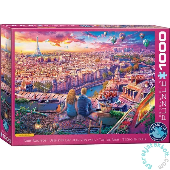EuroGraphics 1000 db-os puzzle - Paris Rooftop (6000-5886)