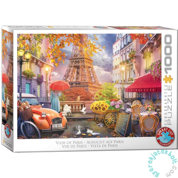 Eurographics 1000 db-os puzzle - Paris View by Kateryna (6000-6169)