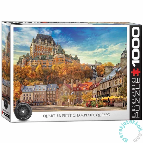 EuroGraphics 1000 db-os puzzle - Quartier Petit Champlain (6000-5809)