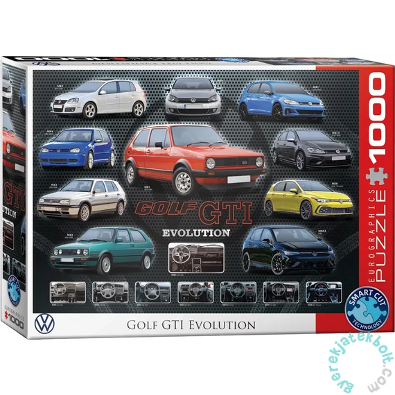 EuroGraphics 1000 db-os puzzle - VW Golf GTI Evolution (6000-6115)