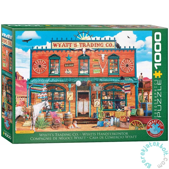 Eurographics 1000 db-os puzzle - Western General Store (6000-6065)