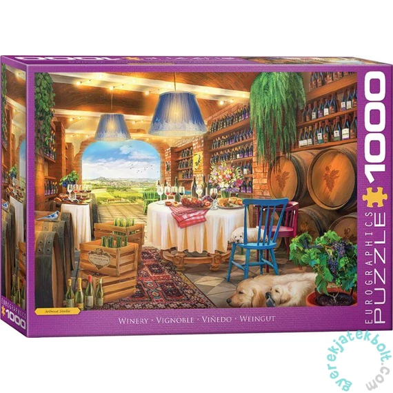 EuroGraphics 1000 db-os puzzle - Winery (6000-5846)