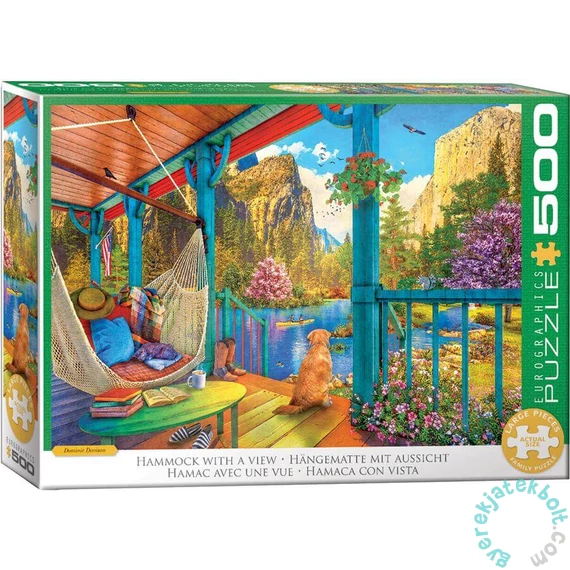 EuroGraphics 500 db-os puzzle - Hammock with a view (6500-5885)