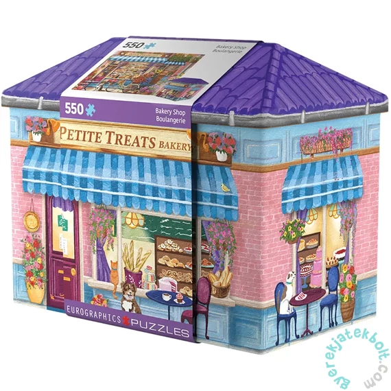 EuroGraphics 550 db-os puzzle fém dobozban - Bakery Shop (8551-5996)