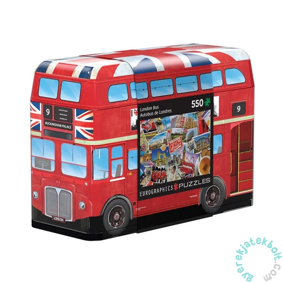 EuroGraphics 550 db-os puzzle fém dobozban - London Bus (8551-5779)