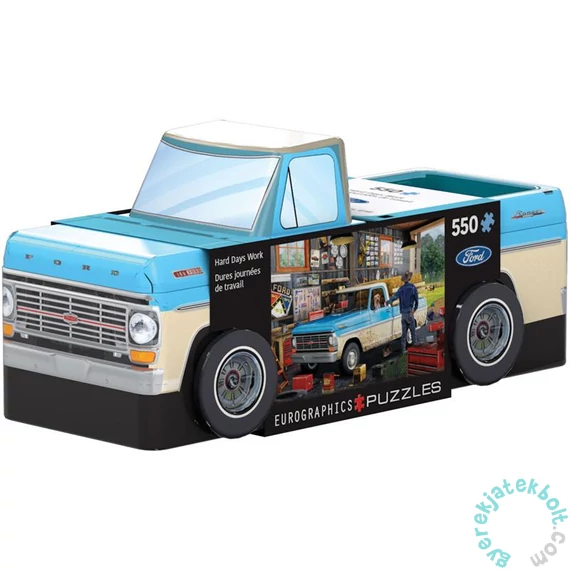 EuroGraphics 550 db-os puzzle fém dobozban - Pick Up Truck (8551-5781)