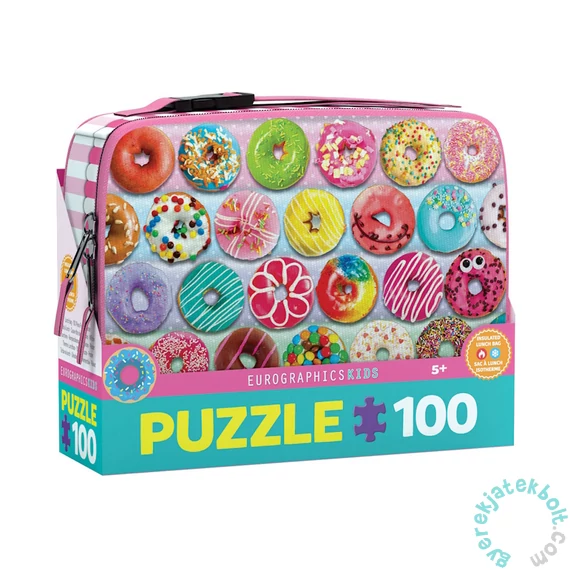 EuroGraphics 100 db-os puzzle - Donuts uzsonnás doboz (9100-5825)