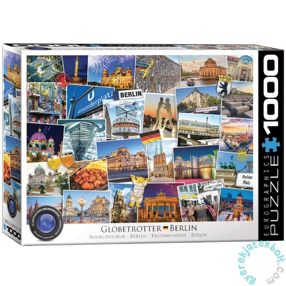 EuroGraphics 1000 db-os puzzle - Globetrotter Berlin (6000-5704)