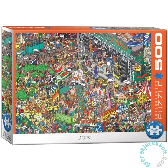 EuroGraphics 500 db-os puzzle - Oops! by Marin Berry (6500-5459)