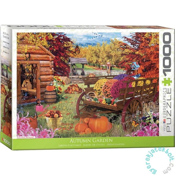 EuroGraphics 1000 db-os puzzle - Autumn Garden, Paul Normand (6000-5424)