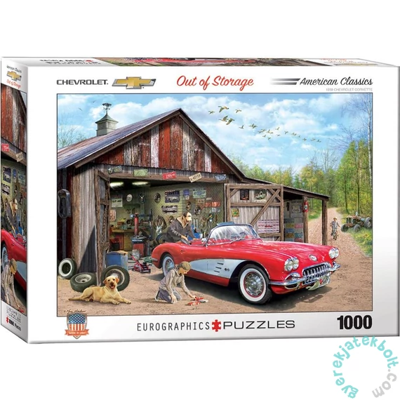 EuroGraphics 1000 db-os puzzle - Out of Storage, Greg Giordano (6000-5447)