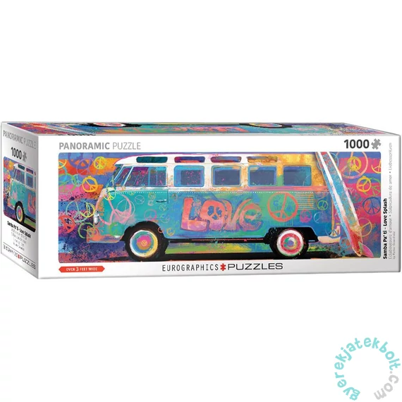 EuroGraphics 1000 db-os Panoráma puzzle - VW Love Splash (6010-5549)