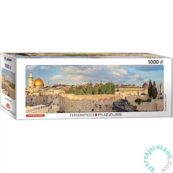 EuroGraphics 1000 db-os Panoráma puzzle - Jerusalem (6010-5550)