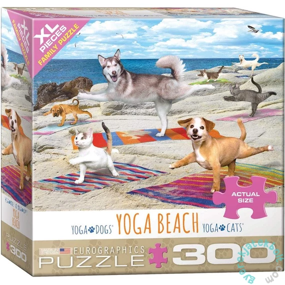 EuroGraphics 300 db-os XL puzzle - Yoga Beach (8300-5456)